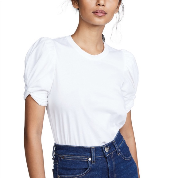 alc puff sleeve t shirt